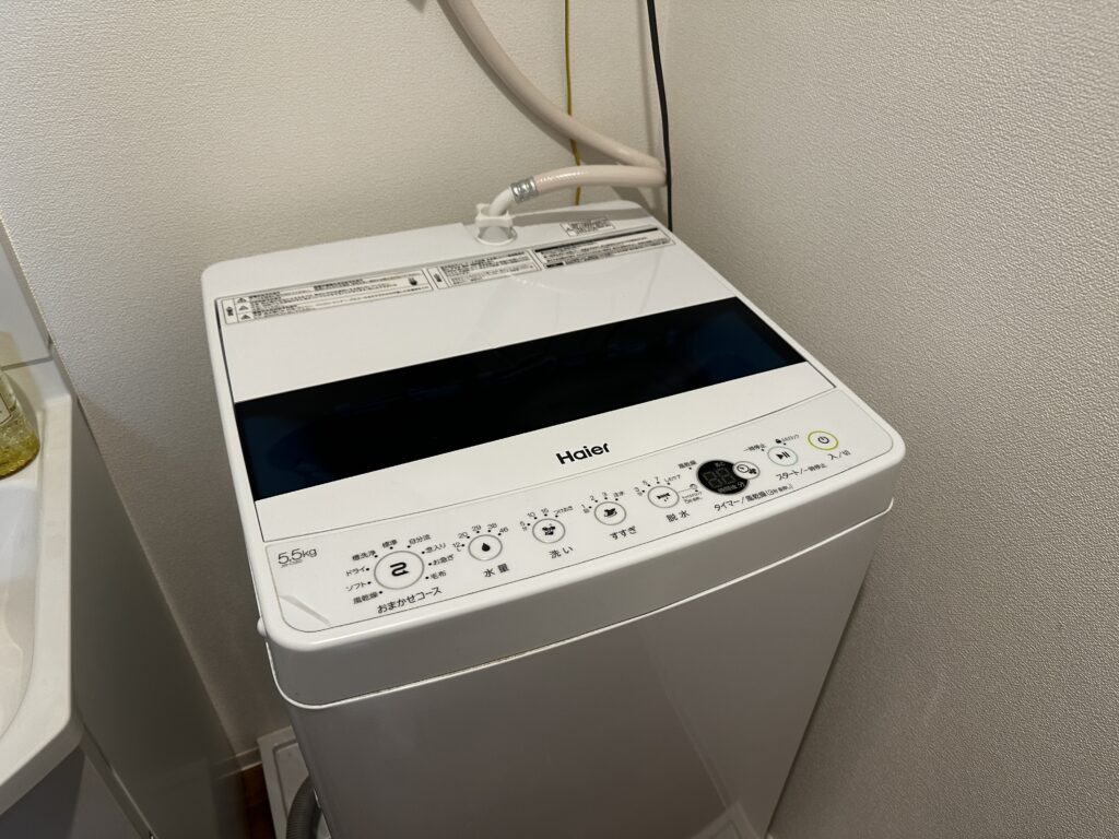 ホテルアビターレ難波ウエストの洗濯機
