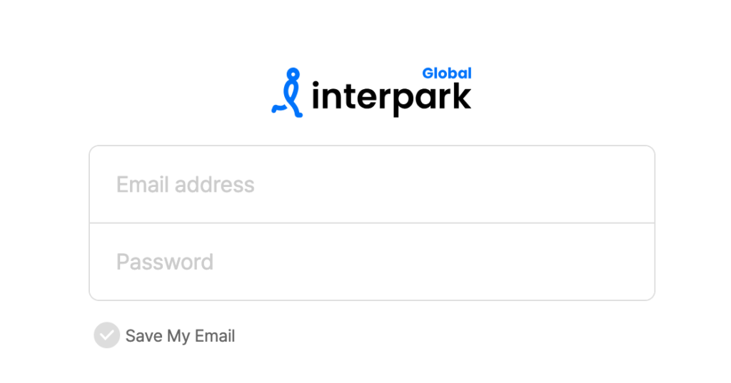 interpark login