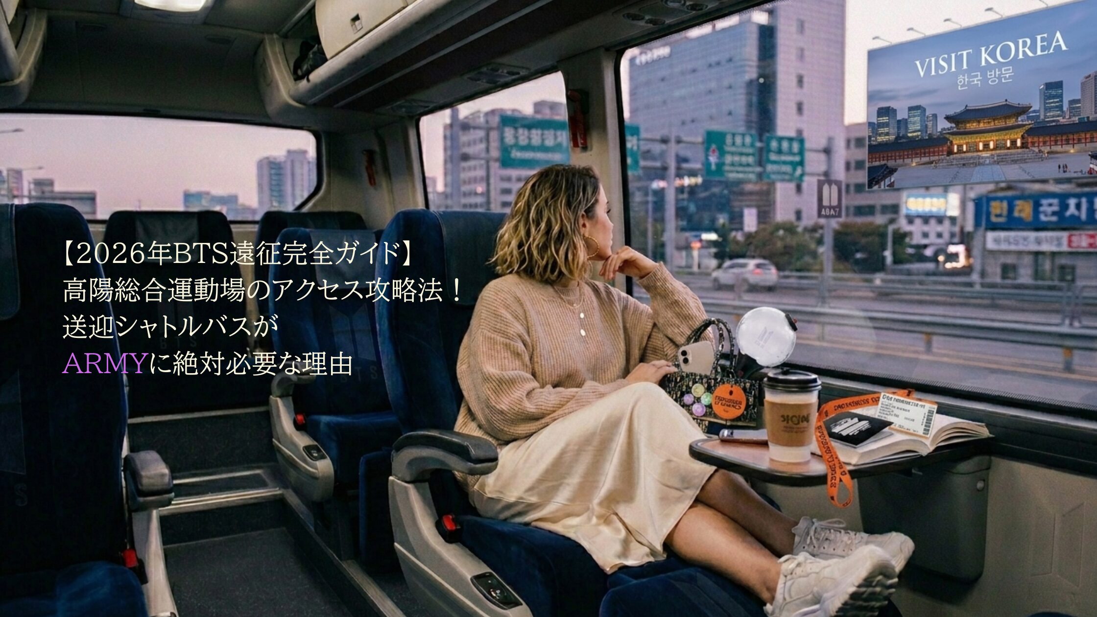 BTS遠征　高揚総合運動場　アクセス