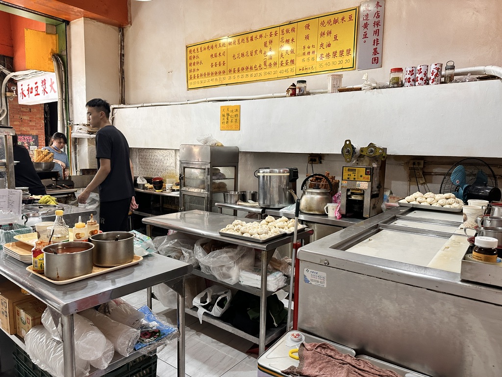 永和豆漿大王　店内