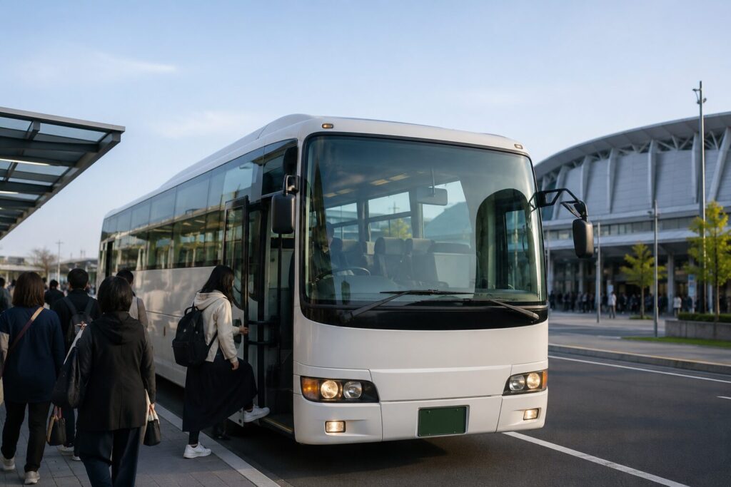 シャトルバス